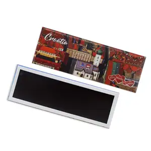 Stampa CMYK personalizzata spagna Madrid USA California turistica Souvenir della città magnete per frigo personalizzato magnete per frigo