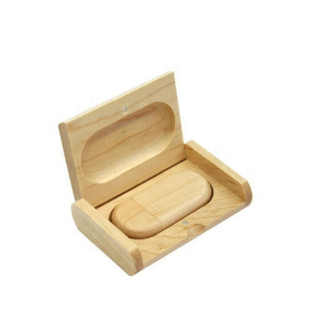 New Design Hot Sale Luxury Wooden Usb Gift Packaging Box