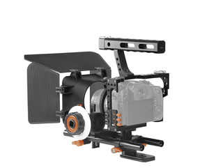 Kit de cage vidéo C500 pour caméra et caméscope, système de réalisation de films pour GH4, Sony A7S/A7/A7R/<span class=keywords><strong>A7RII</strong></span>/A7SII/A7IV ILDC - Product Image 4