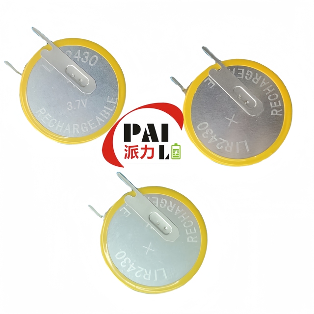 3.6V Lithium Ion Rechargeable Button Battery PL Cell Consumer Electronics Ag 3 Battery Factory Price Coin Cell Cases 3032 Mm 20g