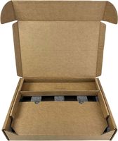 Emballage en boîte en carton ondulé personnalisé Boîtes d'expédition Solution d'emballage sécurisée pour chargeur d'emballage casque de téléphone portable