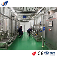 Chaîne de production automatisée complète de solutions de pasteurisation de lait 10000 L/h
