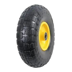 China pu foam wheel 4.10/3.50-4 wheelbarrow production line top quality wheel 4.10/3.50-4 electric wheelbarrow wheel