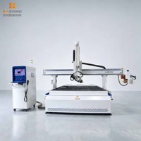 Centro de Mecanizado de Madera MS10 de 4 Ejes, Tamaño 2030, Router CNC de 4 Ejes, Equipo de Carpintería M-Shine JINAN CNC