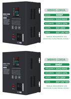 # Arrivé Entrée 45-280V 10KW Monophasé 220V AC Régulateurs Automatique Basse Tension Suspendus Stabilisateur de Relais Mural AVR