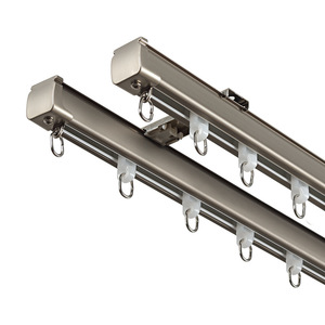 <span class=keywords><strong>Binario</strong></span> <span class=keywords><strong>per</strong></span> <span class=keywords><strong>Tende</strong></span> <span class=keywords><strong>Doppio</strong></span> Silenzioso in Lega di Alluminio Rinforzato - Product Image 1
