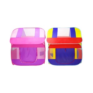 Casa de Juegos Infantil de Tela Rosa y Morada, Fácil de Plegar, para Interiores y Exteriores, Unisex, de 2 a 4 Años - Product Image 5