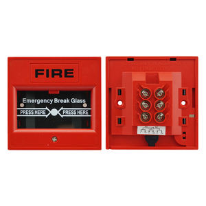 Bouton d'alarme manuel ABS pour <span class=keywords><strong>détection</strong></span> d'<span class=keywords><strong>incendie</strong></span>, sortie de secours de porte avec alarme stroboscopique, portée de 10 m, <span class=keywords><strong>installation</strong></span> facile - Product Image 3