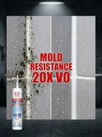 MS-50A Ramah Lingkungan Interior Permukaan Halus MS Polimer Sealant Sanitasi Kamar Mandi
