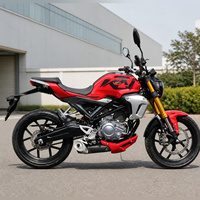 Moto à essence automatique 223cc refroidie par huile pour les trajets urbains faciles avec embrayage multi-disques humide, vitesse de 100 km/h