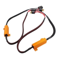 50W H1 H3 H7 H11 9005 9006 HB3 HB4 H8 H9 H10 Resistor Beban Mobil Penghilang Kesalahan Decoder LED Canbus Penghilang Kabel Decoder