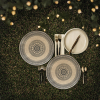 Napperons de table ronds en toile de jute naturelle napperons bohèmes avec glands pour manger pour une décoration de table élégante