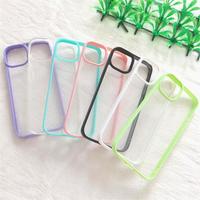 Funda para iPhone 17 Pro con Ranuras, Resina Epoxi, Pegamento de Mantequilla, Carcasa Rígida Acrílica DIY para Apple 15