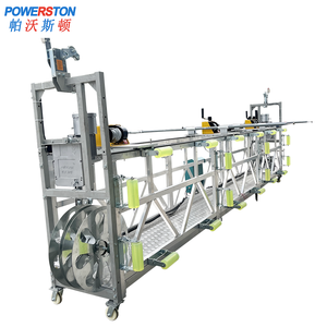 Mạ kẽm Treo giàn giáo điện leo nâng làm việc zlp800 dây treo nền tảng với con lăn tường - Product Image 3