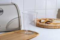 Gobelet en forme de U de 700 ml avec impression personnalisée, pour smoothies, jus, café glacé, avec paille et couvercle