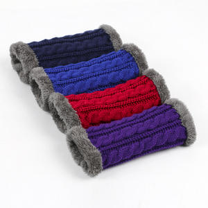 Gants longs sans doigts femmes mitaines hiver bras plus chaud tricoté bras manches <span class=keywords><strong>Fine</strong></span> décontracté doux filles Goth vêtements gants gothiques - Product Image 4