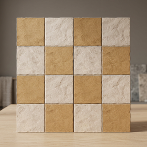 Carreaux de sol en céramique de style royal saoudien 40x40cm, dernier design, pour extérieur, usage intensif - Product Image 1