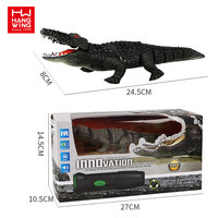 HW 3CH Radio Control Animal juguetes dibujos animados simulación infrarrojo cocodrilo plástico remoto RC divertido infrarrojo nivel juguetes para mascotas