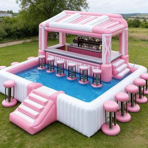 PoeticExist Aufblasbarer <span class=keywords><strong>PVC</strong></span>-Material Outdoor Aufblasbarer Swimmingpool - Product Image 2