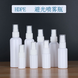 Botella de Spray a Prueba de Luz Blanca de HDPE de 100 ml con Bomba Cilíndrica, para Cuidado Personal, Marca Hengshui Yixin Tong Medical - Product Image 2