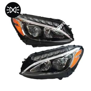 Faros Delanteros Semiensamblados para Mercedes Benz Clase C W205 <span class=keywords><strong>C300</strong></span> Versión Americana 2016 - Product Image 2