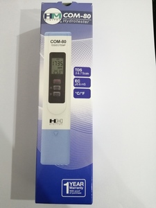 เครื่องวัดค่า TDS ดิจิตอล COM-80 เครื่องทดสอบค่า EC ความแม่นยำสูง สำหรับตรวจสอบคุณภาพน้ำในสระว่ายน้ำ ราคาประหยัด คุ้มค่า เครื่องวัด EC/TDS - Product Image 3