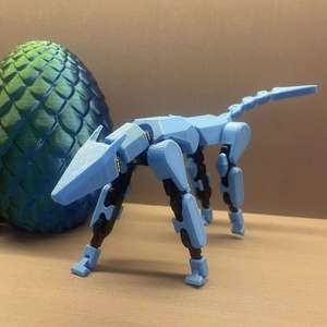 Toptan 3D baskılı karanlıkta kızdırma yaratıcı eğitim aksiyon figürü 13 hareketli çok eklem Robot belden rakam oyuncak - Product Image 6