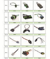 Connecteur de voiture VW 1.5mm, boîtier d'accélérateur, prise de câblage en queue de cochon, 18awg, 15cm, faisceau de câbles automatique en queue de cochon