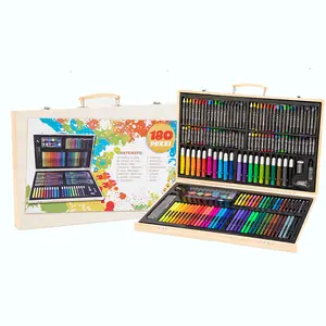 150pcs Kids Art Supplies, Portable Painting & Drawing Art Kit for Kids With Oil  Pastels, Crayons, Colored Pencils, Watercolor Pens Art Set for Girls Boys  Teens -Birthday, Chirstmas, New Year Gift 