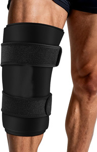 Knee Ice Pack Soothing Knee <b>Compression</b> Sleeve for Injuries Upgraded Gel Cold Wrap Hot & Cold Therapy Reusable for Pain Relief - Product Image 2