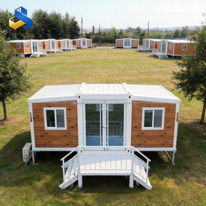 Casa Contenedor Expandible Prefabricada de 20 pies, Moderna, Transpirable, Blanca, de 2 a 5 Dormitorios, Material de Acero Galvanizado para Uso Escolar - Product Image 5