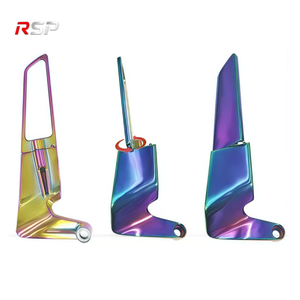 Espejo Retrovisor Frontal RSP Rainbow Wing de Aleación de Aluminio, Ajustable, Gran Angular, Antideslumbrante, Universal para Motocicleta y Scooter, Juego de 2 - Product Image 4