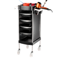Nouveau chariot de coiffure multifonctionnel pour salon, chariot de rangement pour outils de coiffure, chariot de permanente et de coloration pour salon de barbier, vente en gros