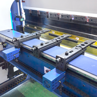 Presse plieuse CNC hydraulique entièrement automatique WE67K 130T 2500mm pour tôles, acier inoxydable, aluminium, PVC