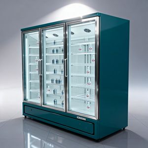 Équipement de réfrigération commercial de haute qualité avec porte vitrée : refroidisseur de boissons, congélateur à glaces et congélateur vitrine profond - Product Image 6