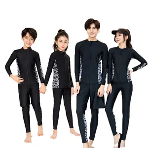 2023 Diving Suits Zipper Split Long Sleeve Pants Swimming Couple Men and Women Sports Jellyfish Suit Diving Suit Parent Child