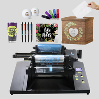 Imprimantes UV de haute qualité personnalisées OEM I3200, imprimante UV DTF, machine d'impression sur cuir, métal, bois, panneaux lumineux