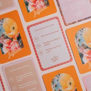 Impression personnalisée de cartes d'affirmation personnalisées, inspiré de la pleine conscience et des soins positifs, avec support - Product Image 6