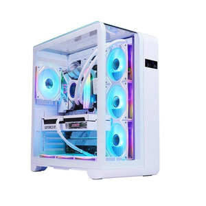 Nhà Máy Bán buôn bề mặt cong ATX trường hợp máy tính chơi game với chức năng hiển thị nhiệt độ tương thích với card đồ họa 410mm - Product Image 3