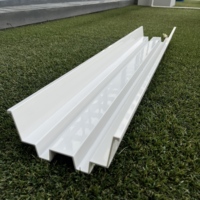 Système de culture hydroponique en gouttière pour substrat végétal, en PVC, pour serres agricoles multi-chapelles, pour la culture de tomates