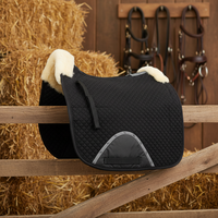 Selle de saut d'obstacles équestre avec doublure en polycoton, couleur et taille personnalisables, haute qualité, usage général pour l'équitation