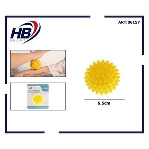 6.5cm Massage Ball with Yellow Short <b>Spikes</b> for Sticks Balls <b>Rollers</b> - Product Image 3