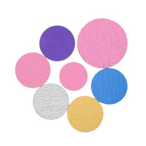 Tampons de ponçage ronds colorés pour ongles, disques de ponçage jetables, tampons de ponçage pour ongles, limes électriques pour les pieds, podologie - Product Image 1
