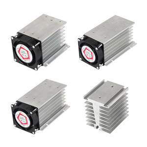Solid State <b>Relay</b> Heatsink Aluminum Base I-50 Industrial Grade Heat Sink Module For SSR Applications - Product Image 1