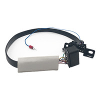 Câble OBDII plat assemblé SETOCONT 30CM, 16 broches, rallonge OBD2 mâle-femelle, profil bas, angle droit