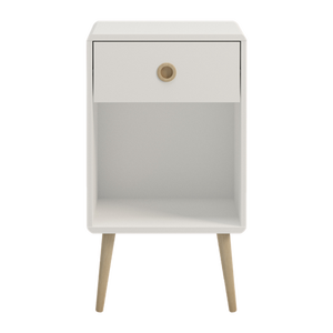 Table de chevet 1 tiroirs armoire de chevet armoire de chevet en bois - Product Image 1