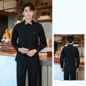 Design Hotel Overalls Oil and Decontamination Prevention Men's Women's Shirts Clothing Customizable Vest <b>Apron</b> Breathable - Product Image 6