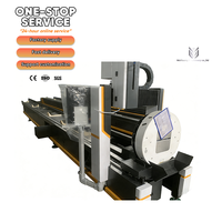 Machine de découpe de tubes CNC durable, prix d'usine de fabrication chinoise, découpeuse laser de tubes et de tuyaux de petite taille de haute qualité pour le traitement des métaux