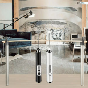 เครื่องปั่นมือไฟฟ้าขนาดเล็ก 3 ระดับความเร็ว ชาร์จผ่าน USB ใช้ตีฟองนม ทำลาเต้ คาปูชิโน่ ตีไข่ ตีนม - Product Image 3