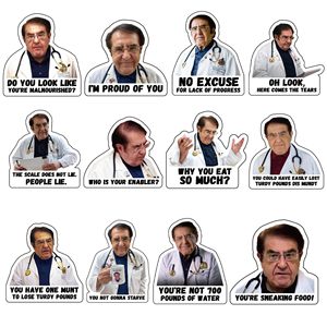 Imanes Promocionales para Refrigerador con Frases Motivadoras, Interesantes, Ayuda para la Dieta del Dr. Nowzaradan, Producto Popular de Comercio Electrónico Transfronterizo - Product Image 1